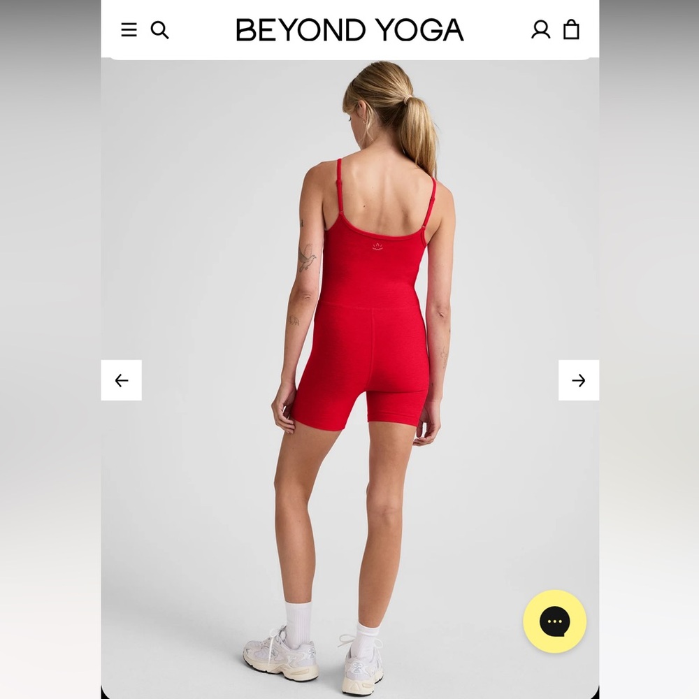 Beyond Yoga Women's Spacedye Keep Pace Biker Jumpsuit - Picture 2 of 4